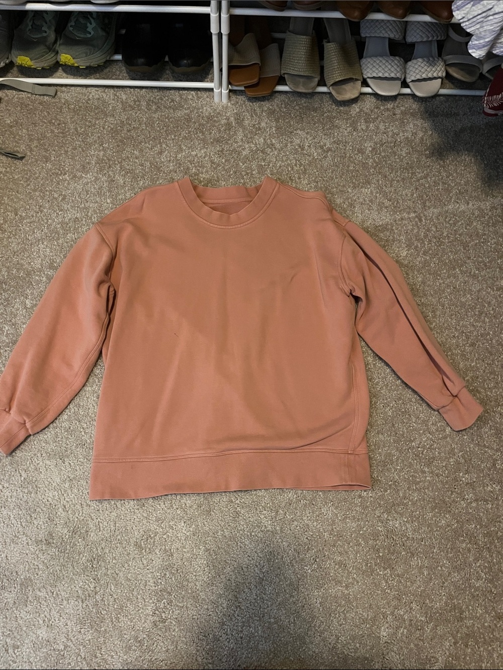 Lululemon pink sweatshirt
